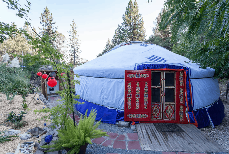 Mongolian Yurt in the Gold Country