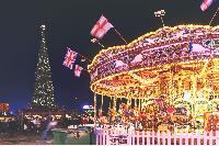 Winter Wonderland Christmas Market at Hyde Park London, United Kingdom