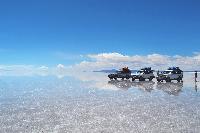 Salar de Uyuni salt flats Bolivia South America Mirror Reflect