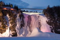 Frozen Waterfalls Quebec