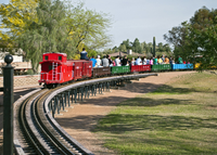 Train ride at McCormick-Stillman Railroad Park