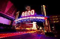 Reno Nevada sign lights neon