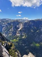Stunning Views of Yosemite Falls Afforded by Glacier Point Lookout