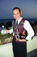 Sommelier Miguel Barquet leads tequila tastings at Sky Bar at the Grand Velas Resort.