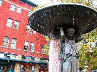 Skidmore Fountain Portland Oregon