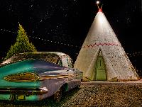 Route 66 teepee