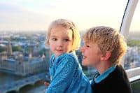 kids travel london tourists city world abroad holiday children