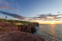 Prince Edward Island cliffs