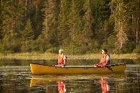 canoeing parc national du mont-tremblant